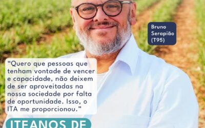 Bruno Serapião: “O ITA é presente na minha vida desde sempre.”