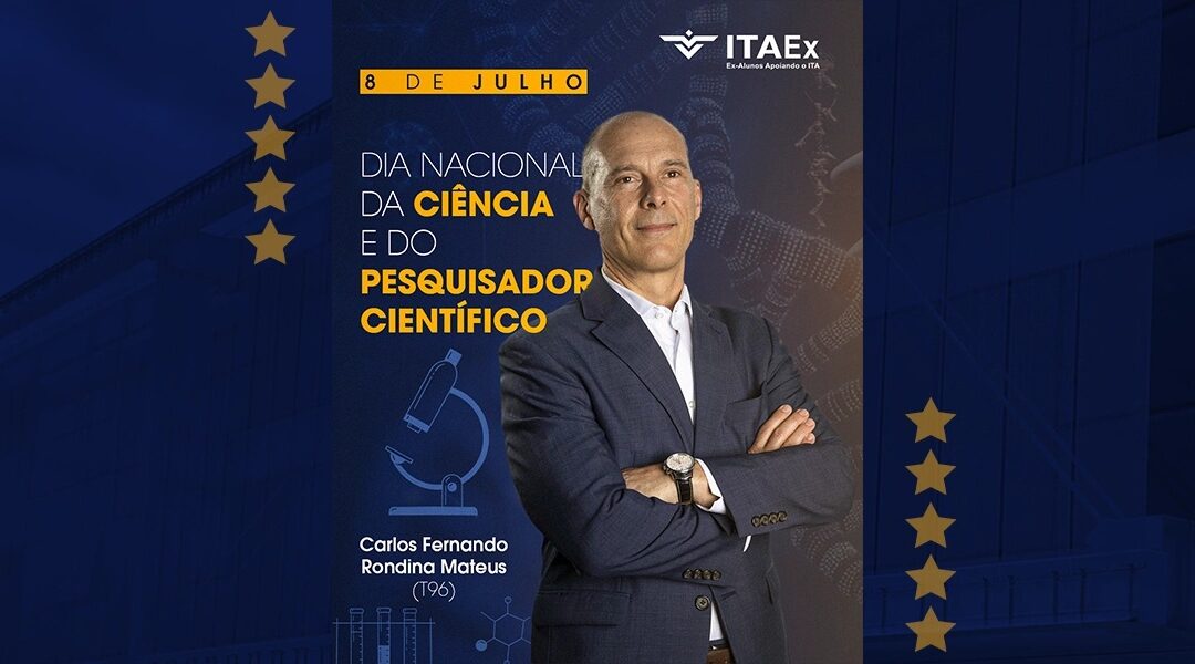 Ciência que voa alto: a trajetória de Carlos Fernando Rondina Mateus