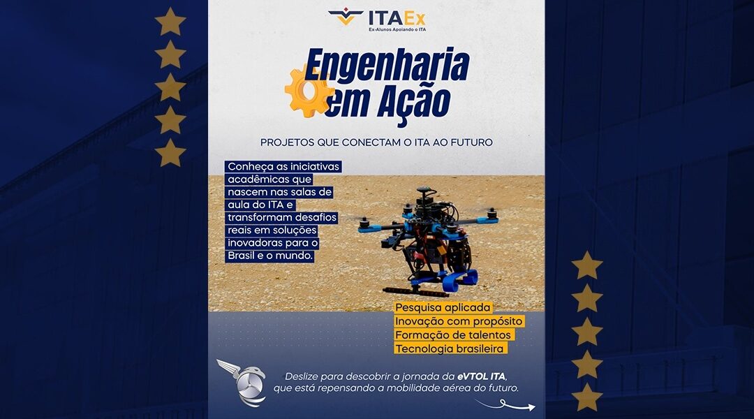 eVTOL ITA – Quando a sala de aula se transforma em pista de decolagem para o futuro da mobilidade aérea