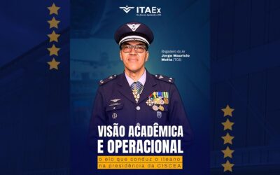 Visão acadêmica e operacional: o elo que conduz o Brigadeiro Mauricio (T03) na presidência da CISCEA