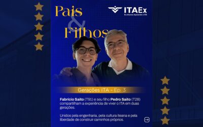 Entre liberdade e legado: pai e filho conectados pelo ITA e por caminhos próprios