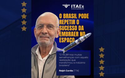 Ralph Corrêa (T74) destaca potencial do MLBR e defende nova fase para o Programa Espacial Brasileiro