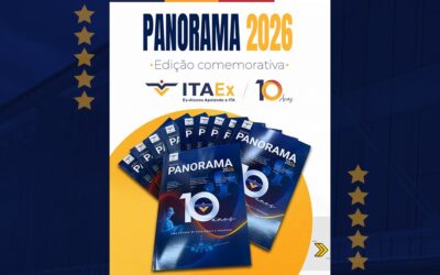 ITAEx lança a Revista Panorama 2026 em edição comemorativa de 10 anos
