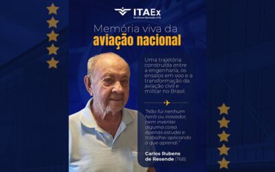 Carlos Rubens de Resende (T68): entre o nascimento da Embraer e a construção da aviação brasileira moderna