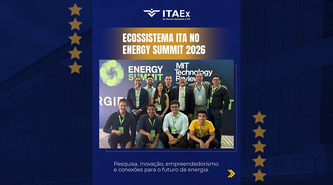 ITAEx articula participação do ecossistema ITA no Energy Summit 2026 e fortalece conexões para o futuro da energia