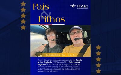 Entre aviões, motores e liberdade: o legado que une duas gerações no ITA