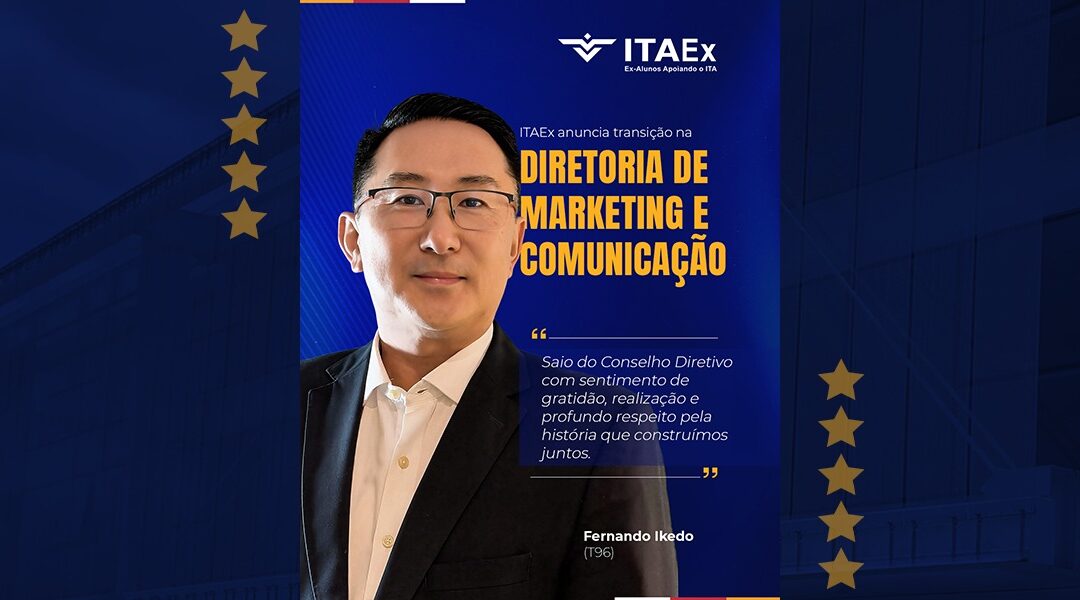 ITAEx anuncia transição na Diretoria de Marketing e Comunicação