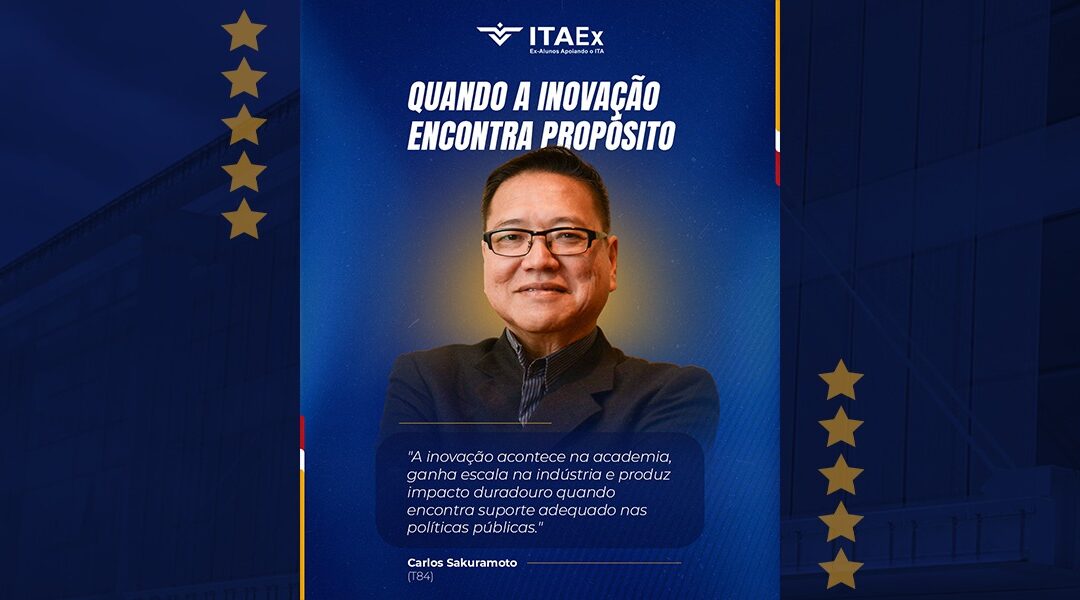 Construindo pontes para o futuro: a trajetória de Carlos Sakuramoto (T84)