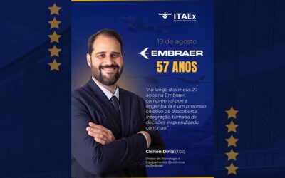 57 anos da Embraer: engenharia, liderança e o futuro da indústria aeroespacial